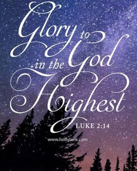 Glory to God in the highest (2)