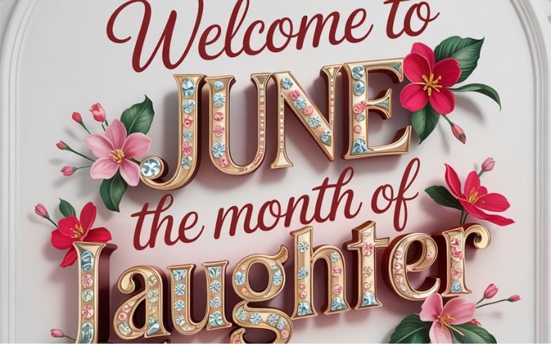 The month of laughter